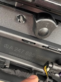 Mercedes gla 247 рестайлинг  23- бампер перед передний kompletny решётка радиатора 6xpdc Киев, фото thumb