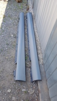 фото thumb №3, Mercedes w203 молдинг порог левая правая 747