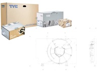 фото thumb №1, Вентилятор радіатора з корпус ford b-max fiesta