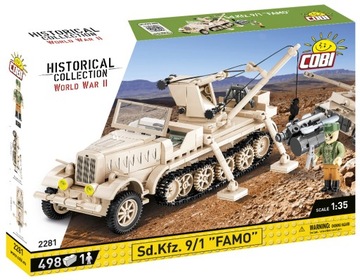 COBI 2281 Немецкий автомобиль SD.KFZ 9/1 
