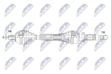 фото thumb №2, Npw-vv-136 nty піввісь привідна volvo xc60 d4/d5 2wd
