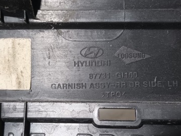 фото thumb №9, Планка na двері ліва задня hyundai ioniq v зад лівий