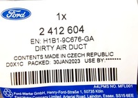 фото thumb №16, Труба воздуховод колено воздуха ford fiesta mk8 1.1