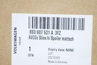 Купити Audi tt mk3 задній бампер нижній спойлер 8s0807521a3fz новий оригінальний, фото thumb