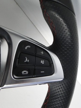 фото thumb №8, Mercedes e клас 212 w212 кермо чорно-червоний nić amg