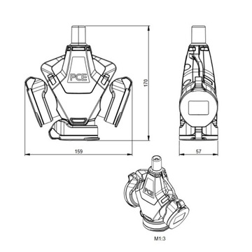 Przedłużacz gumowy CEE H05RR-F 35m 3x2,5 odwrócony
