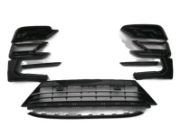 фото thumb №3, Tiguan ii r-line молдинг решётки середина бампера 2017- перед