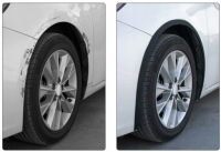 Молдинг защитная защитная на подкрылок черная накладка 1,5m x 38-11mm Цена, фото thumb