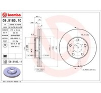 фото thumb №1, Brembo диск гальмівна 275x25 v toyota rav 4