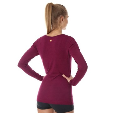 Koszulka długi rękaw Brubeck OUTDOOR WOOL PRO L