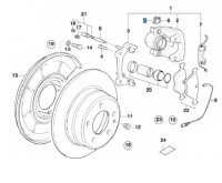 Клапан вентиляционный bmw e21 e23 e24 e28 e30 e31 e32 e34 e36 e38 e52 с Разборки, фото thumb
