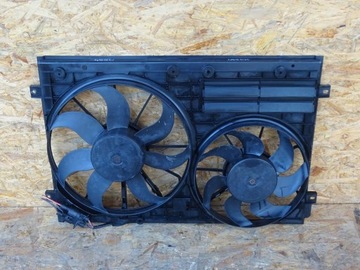 фото thumb №8, A3 8p golf v 2.0 tfsi 3.2 v6 вентилятори радіатор 1k0959455n 1k0959455dh