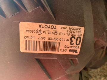 фото thumb №10, Toyota yaris ii 06-09 лампа valeo