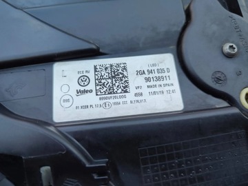 фото thumb №16, Фара лампа лівий перед volkswagen t-roc 2020 2ga941035d повний led