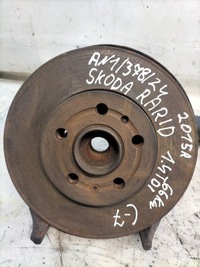 фото thumb №11, Поворотний кулак амортизаторна стійка правий перед skoda rapid 1.4tdi 66kw