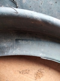 фото thumb №4, Подкрылок брызговик правый задняя комплект skoda fabia ii hb