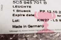 фото thumb №6, Vw beetle a5 задня ліва лампа ze світлом протитуманний lhd 5c5945701b