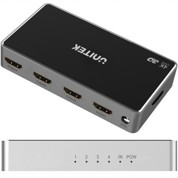 Переключатель-сплиттер UNITEK SPLITTER x4 HDMI 4K
