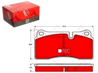 фото thumb №1, Тормозные колодки тормозные audi задняя q7 r8 3,0-6,0 tdi quattr