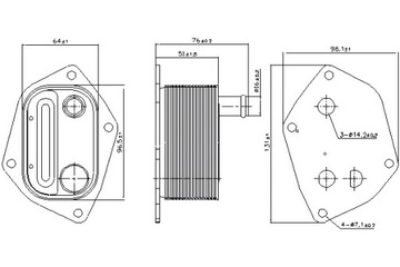 фото thumb №2, Радіаторів масла hyundai accent iii getz i30 matrix kia ceed cerato i