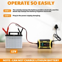 фото thumb №8, Зарядное устройство аккумулятор 12v 6a автомобилей motocykli i innych транспортных средств