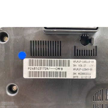 фото thumb №11, Новый оригинал манометр спидометр renault clio v 248103172r