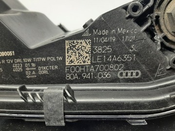 фото thumb №4, Audi q5 80a фара лампа правый перед полный led 80a941036