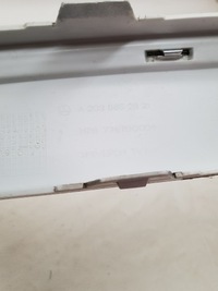 фото thumb №6, Mercedes c-klasa w203 sedan молдинг na бампер задня