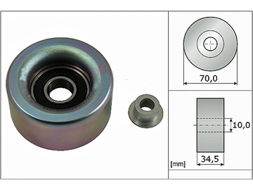 фото thumb №2, Ролик ремень клиновой ina do toyota previa iii 3.5