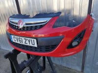 Бампер решітка радіатора перед opel corsa d рестайлінг  opc-line lata 2011-2014 z547 Зі Шроту, фото thumb