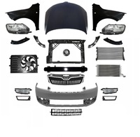 фото thumb №1, Skoda rapid перед капот крила лампа бампер pas