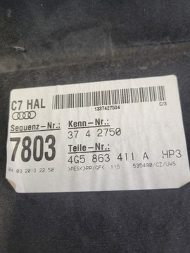 фото thumb №7, Полка задняя зад audi a6 c7 sedan 4g5863411a