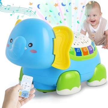 ИГРУШКА ДЛЯ РЕБЕНКА С МУЗЫКОЙ И ПРОЕКЦИЕЙ СВЕТА И ЗВЕЗД, 1 ГОД+