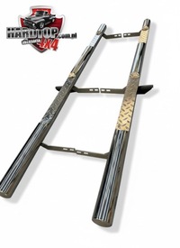 фото thumb №12, Пороги бічний трубопровід хром wyżłobienie пороги поміст isuzu d max 2020+