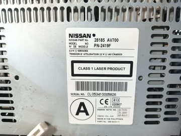 фото thumb №6, Nissan primera p12 01-07 радіо оригінальні зчитувач навігації оригінальний номер 28185 av700