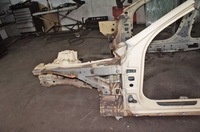 фото thumb №8, Tj414 mercedes w213 лонжерон чверть крила ліва блок двигуна a лівий перед