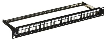 ALANTEC Patch panel 24 porty 1U modularny