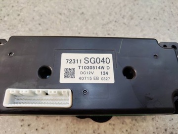 фото thumb №6, Панель воздуховод кондиционера блок управления 72311sg040 subaru forester iv sj