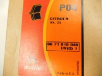 фото thumb №6, Тормозные колодки тормозные перед citroen ax zx 8671010048