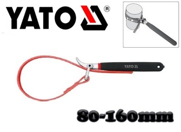 Klucz taśmowy Yato do filtrów oleju 80-160mm