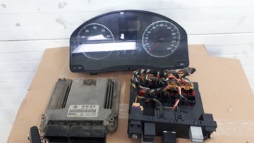 фото thumb №4, Golf v 5 2.0 fsi блок керування набір старт 0261s02097