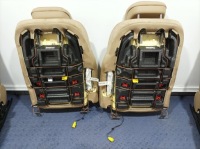 фото thumb №9, Audi a8 d5 long сиденья заднее сиденье обшивки сиденье комплект кожа saiga бежевый