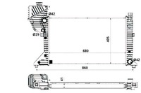 фото thumb №2, Радіаторів mercedes sprinter cdi 00-06 nrf