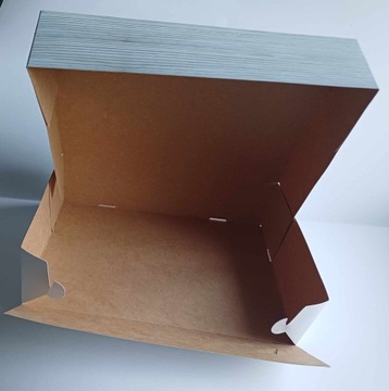 Pudełko na pączki ciasto ciastka 31x22x8