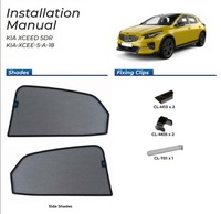 фото thumb №14, Шторки защита боковой kia x-ceed 5d 2018- защита шторка солнцезащитные