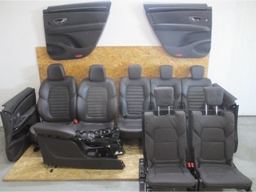 фото thumb №1, Сидіння сидіння диван обшивки салон renault espace v 5 шкіра захист колонки 7 осіб