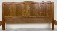 СТИЛЬНАЯ ДУБОВАЯ КРОВАТЬ ДЛЯ СПАЛЬНИ LUDWIK OAK F73