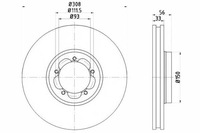 фото thumb №1, Textar тормозные диски тормозные 2szt ford перед tourneo tr