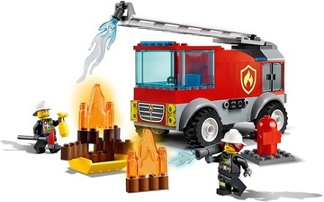 LEGO City 60280 ПОЖАРНАЯ МАШИНА С ЛЕСТНИЦЕЙ