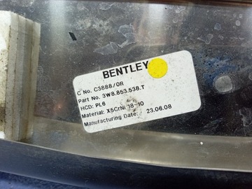фото thumb №9, Bentley continental gt speed i планка пороговая правая 3w8853538t